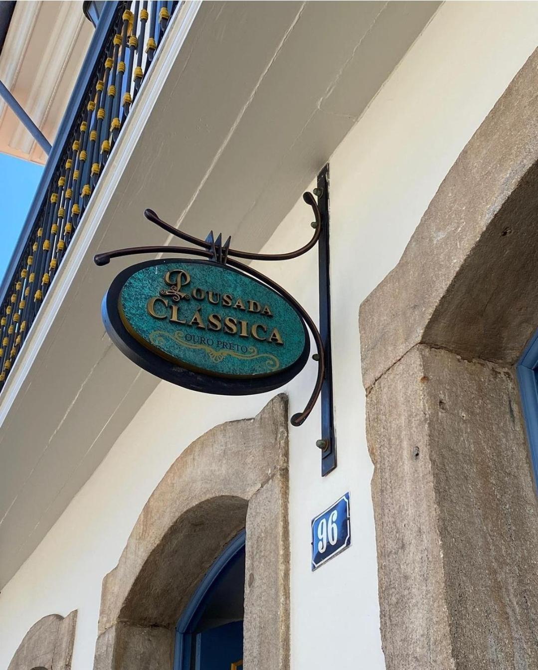 Hotel Pousada Classica Ouro Preto  Exteriör bild